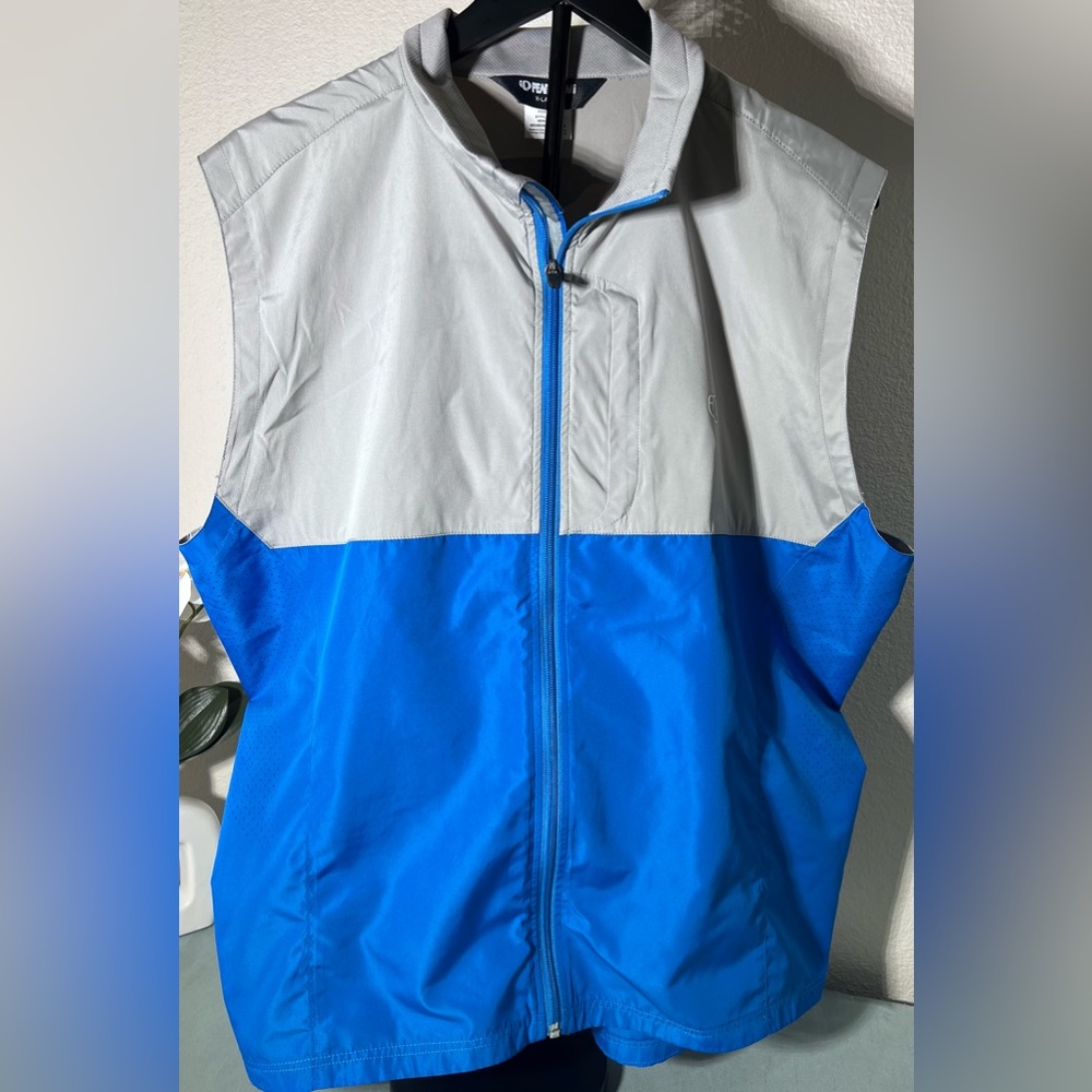 Pearl Izumi Men’s Cycling Vest Gray & Blue – Size XL